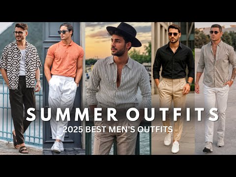 Best Summer Outfit Ideas For Men 2025 | Casual Fashion For Men | Latest Men's Outfit Ideas