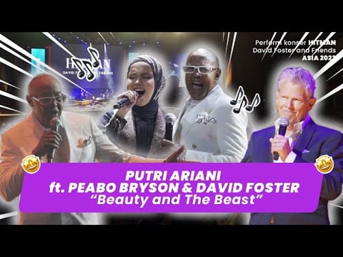 Putri Ariani ft Peabo Bryson - Beauty and the Beast (David Foster n Friends in Asia 2023)