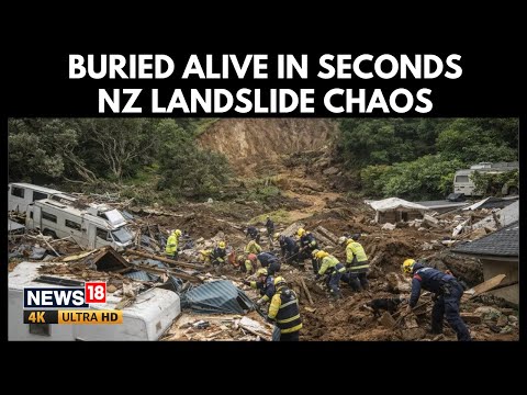 Mount Maunganui Landslide | Horror At New Zealand Tourist Spot, Several Buried Alive | N18G | 4K
