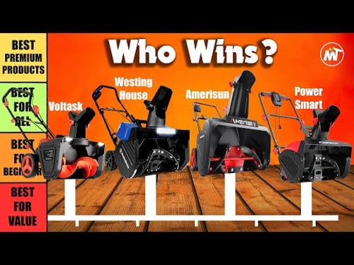 TOP Snow Blower Comparison: Which Is BEST for Your Yard?