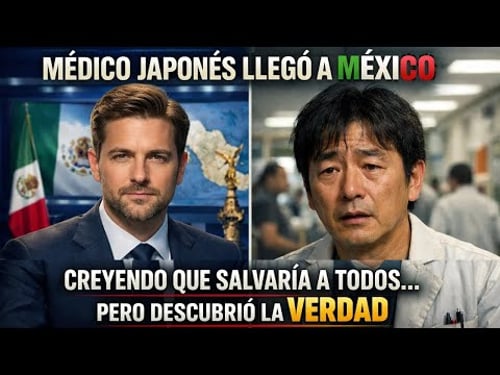 Un médico japonés llegó a México creyendo que debía salvar a todos… pero terminó viendo la verdad