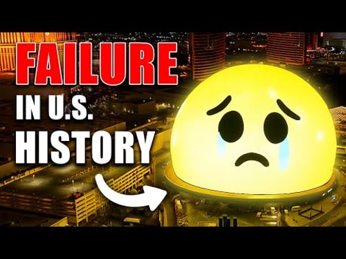 The Painful Collapse of the $2.3B Las Vegas Sphere — The Costliest Failure in U.S. History