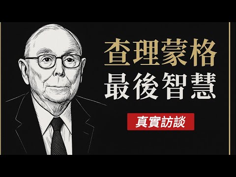 【查理蒙格最後談話】真實訪談改編:投資、人生、風險、機運,一次說清|查理芒格一生智慧濃縮|這是他留給世界的遺言