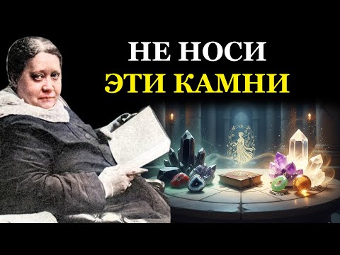 Камни-убийцы и камни-хранители. Запретные лекции Елены Блаватской о минералах.