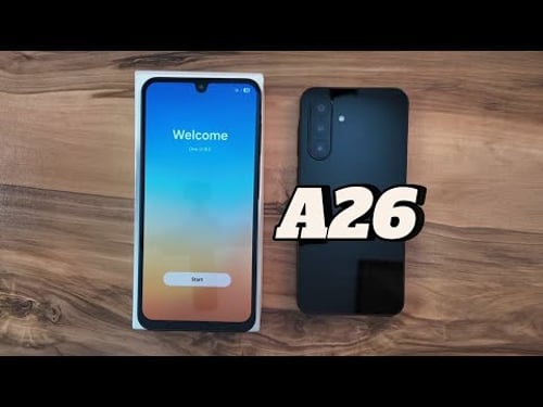 OneUI 8 - Android 16 on Samsung Galaxy A26 5G