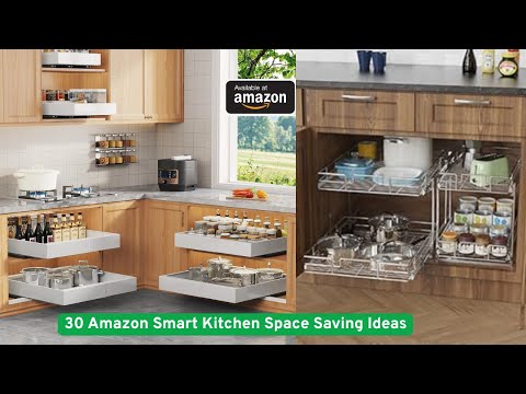 30 Amazon Smart Kitchen Space Saving Ideas That Make Small Kitchens Look Bigger