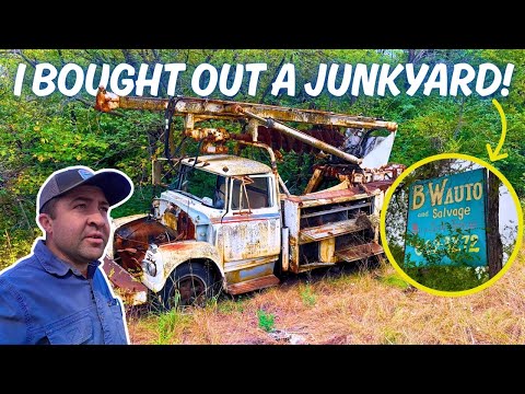 I Bought the Contents of an Abandoned JUNKYARD! What will I Find?
