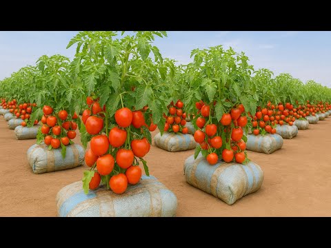 Grow Tomatoes in Bags | Heavy Yield & Quick Harvest