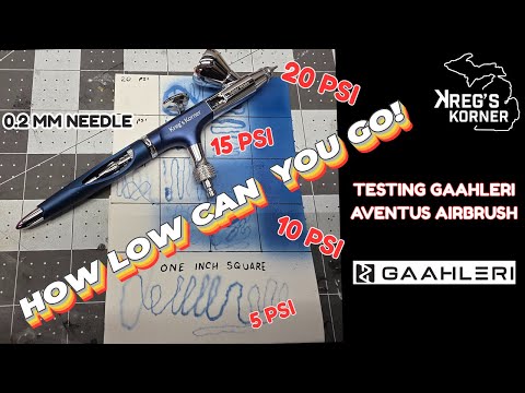 TESTING THE FINE LINES WITH THE GAAHERI AVENTUS AIRBRUSH #modelcars #gaahleri