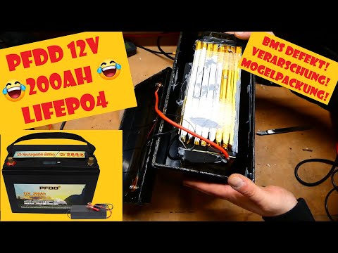 PFDD 12V 200Ah LiFePo4 Battery - No charge and a rip-off...