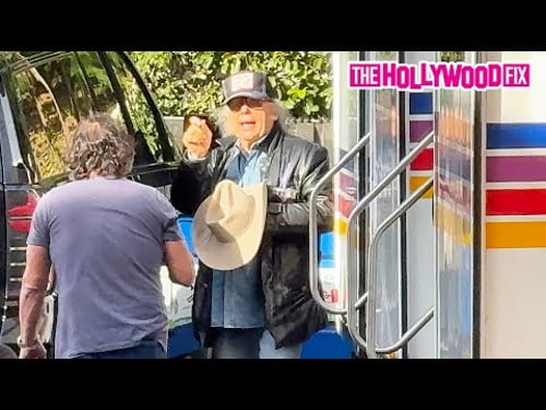 Dwight Yoakam Arrives For Soundcheck Ahead Of His Concert At The Roxy Theatre In West Hollywood, CA