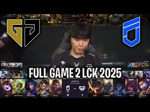 CHOVY SYLAS GOES CRAZY!😱 - GEN vs DNF GAME 2 LCK SPRING 2025 W4D2 | GENG ESPORTS vs DNF G2 LCK 2025