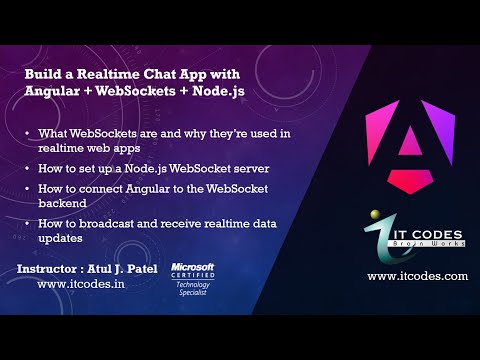 Build a Realtime Chat App with Angular + WebSockets + Node.js