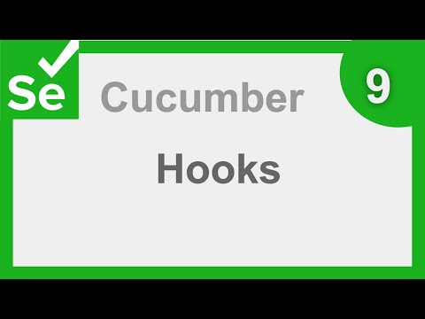 Selenium Cucumber Java BDD Framework 9 - Hooks | Step by Step