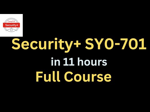 CompTIA Security+ SY0-701 - Full Course 2025