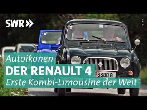 Autoikonen: Renault 4 – Freiheit auf vier Rädern | SWR Doku