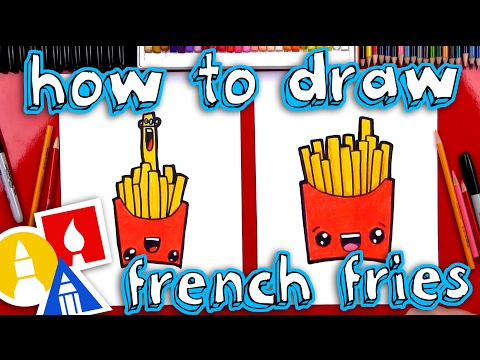 How To Draw Funny French Fries
