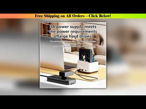 Blueendless 2 Bay HDD Box Case HDD Docking Station SSD case dual bay offline clone SATA to USB 3.0