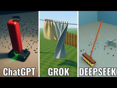 AI Cleans the House | Visual Coding Comparison