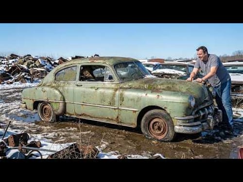 ASMR Car Restoration | 1949 Pontiac Chieftain (American Classic) | Rebuild From Rust to Showroom