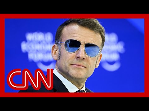 ‘This is crazy’: Macron rips Trump’s tariff threat in Davos