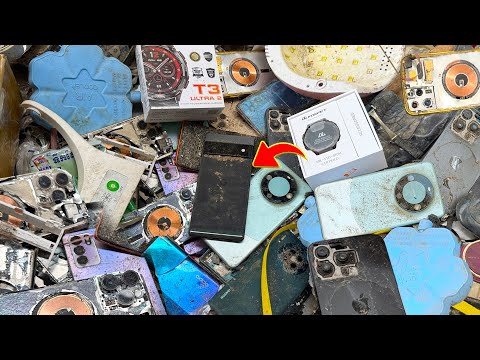 😲Great Time ! 🥰 Found iPhone 15 Pro Max_14 _13..& Smartwatch || Restore Google 6 Pro From Landfill