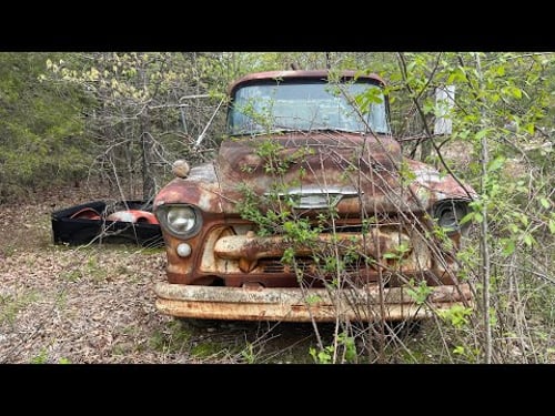 Will it run and drive After 30 years 1955 Chevy truck