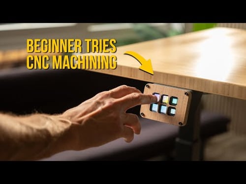 My First Ever Custom CNC-Machined Part — Carvera Air Desktop CNC Machine — Elgato Module Housing