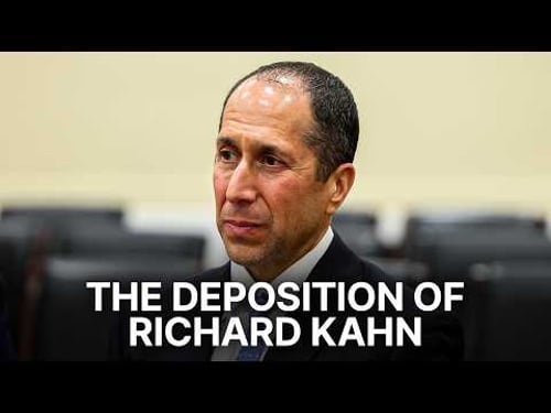 The Deposition of Richard Kahn on the Epstein Probe