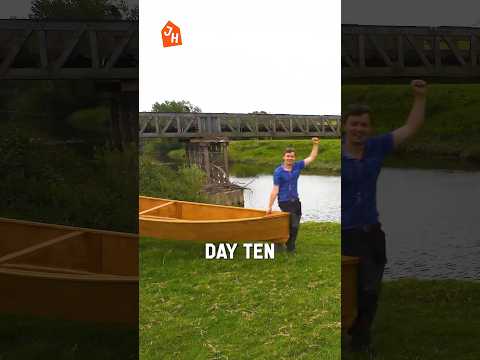 Homemade Canoe Floats/Sinks for the First Time #100mileadventure