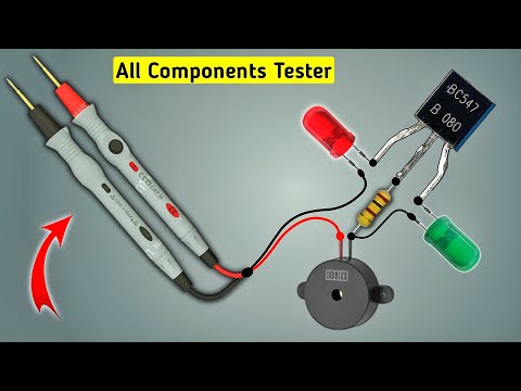 All Components Tester | Transistor, Mosfet, IGBT, Capacitor and Diode Tester | Continuity Tester