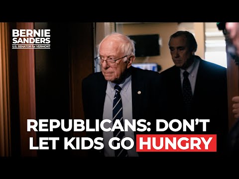 LIVE: Republicans: Do Not Let Kids Go Hungry