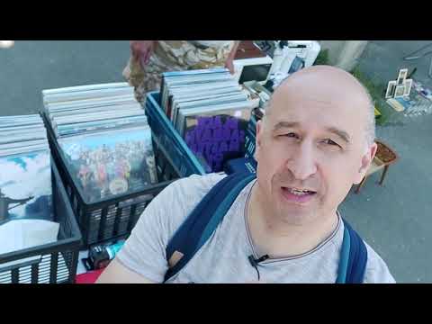 Обзор☝ виниловые пластинки🔥 Рига барахолка🔥 коллекция винила сегодня👍 - антиквариат завтра🔥от #ШКОБ😊