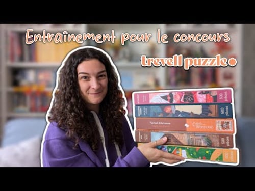 On s’entraîne pour le concours de puzzles Trevell ! 🧩⏳