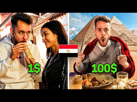 $1 VS $100 RESTAURANT IN EGYPT - TheGrefg