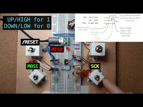 AVR ISP By Hand: Reading out signatures and other details.