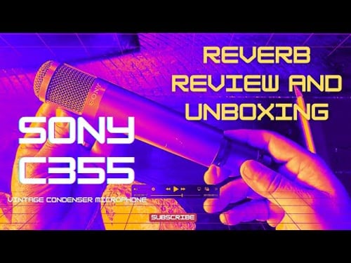 🎙️Rare Vintage Sony C-355 Condenser Microphone from Japan 🇯🇵 How did my Reverb Purchase Go?