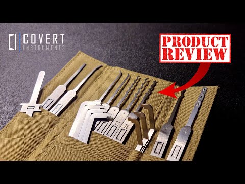 Review: Echelon lock pick set from Covert Instruments