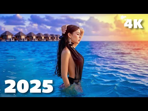 Relaxing Deep House Mix 2025 ☀ The Best Of Vocal Deep House Music Mix 4K UHD | XDeep Music