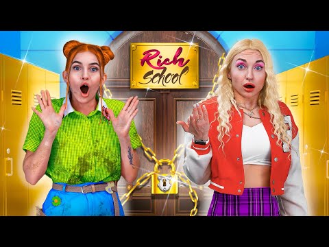 Une Fille Pauvre dans une École Chic / Une Élève Pauvre et Riche vs le Directeur de L'école