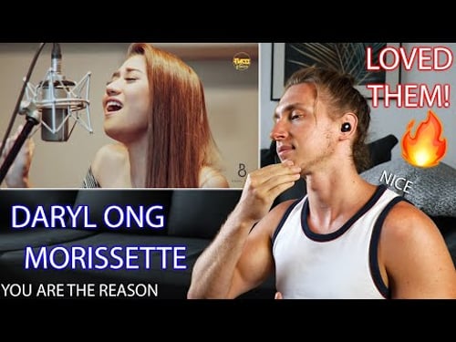 Daryl Ong & Morissette - You Are The Reason | Cover | Singer Reaction!