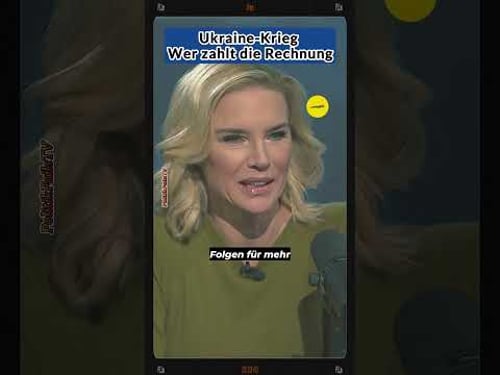 Ukraine Krieg Wer zahlt die Rechnung? #shortsfeed #news #geldpolitik #satire #shortsfeed2025