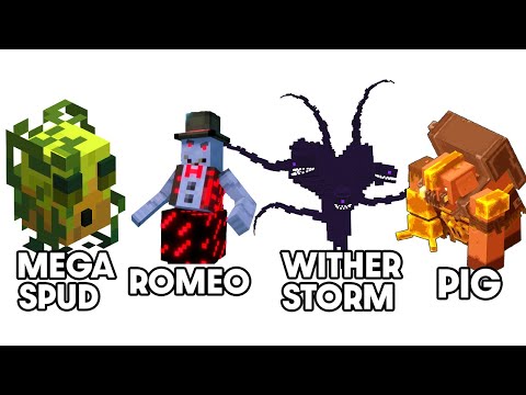 Every Minecraft Boss Ever Explained