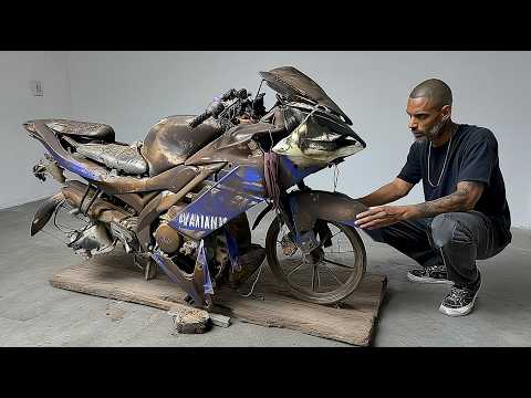 Yamaha R15 Full Restoration | Restored YAMAHA Sport Motorcycle | Old Bike Restoration And Repair