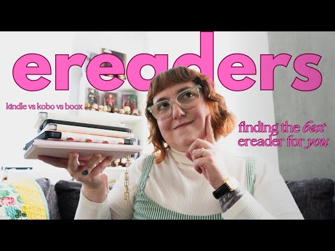 kindle vs kobo vs boox 📚✨ reviewing every ereader in my collection 🖤