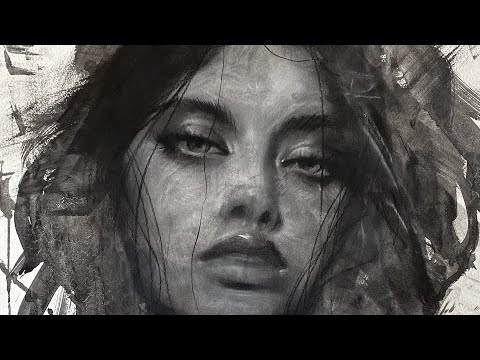 PAINTING WITH LIQUID CHARCOAL