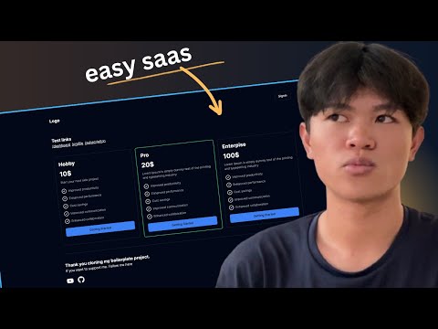 Build SaaS Boilerplate with Next.js, Supabase, React-Query, Stripe, Shadcn