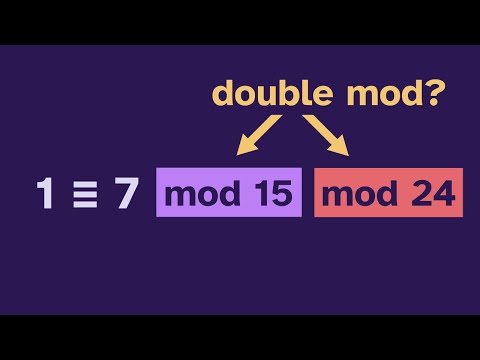 Double Modular Arithmetic