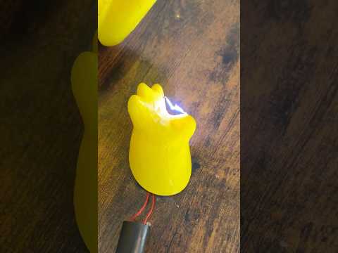 I made Pikachu in real life