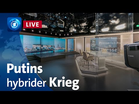 Putins hybrider Krieg: Wie bedroht sind wir? | Presseclub live